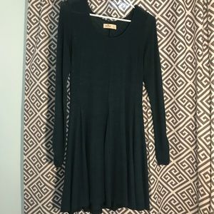 Hunter Green Long Sleeve Dress